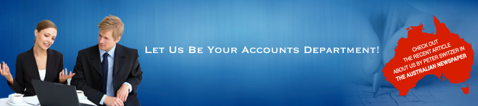 Let us be your accounts department.